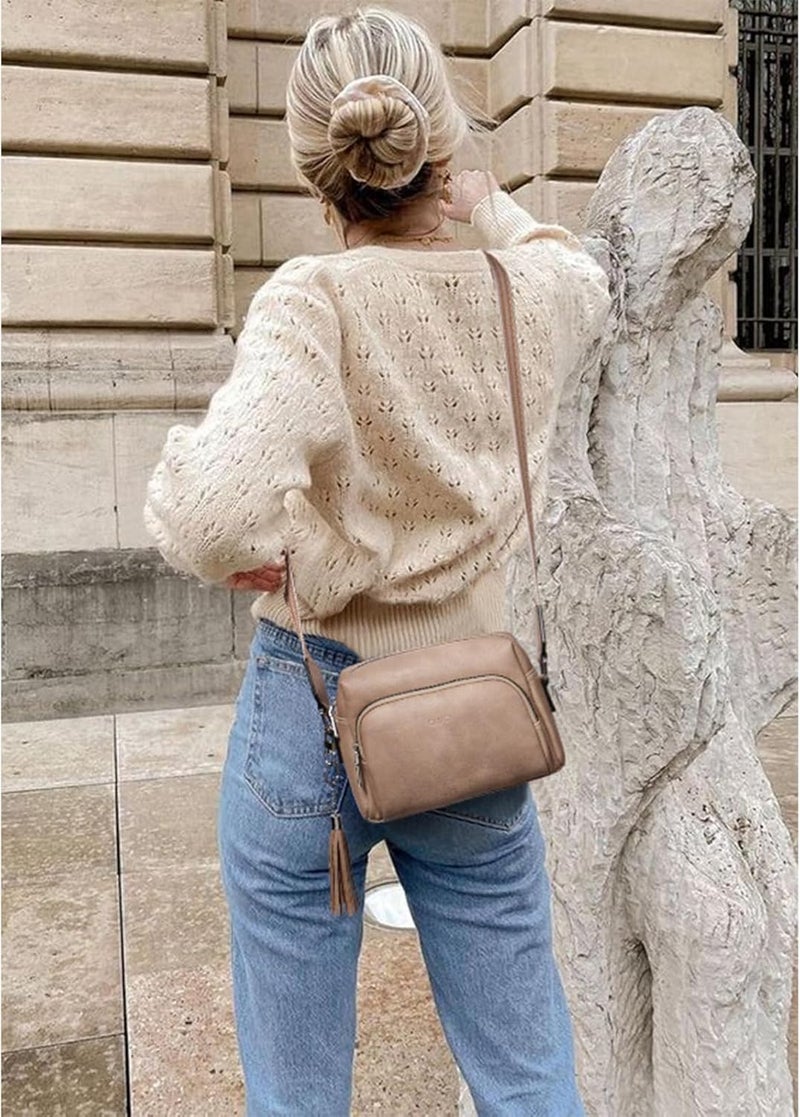 CLUCI Purses for Women Crossbody Bags for Women Cross Body Bag Crossbody Purse with Adjustable Wide Strap - Image 2